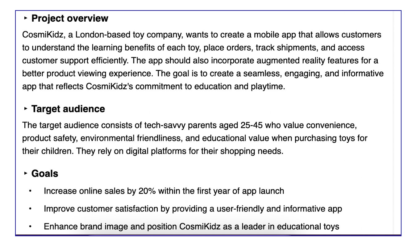 How to make the most of Figma AI: the best features, functions and plugins 31 Screenshot of an AI brief within Figma