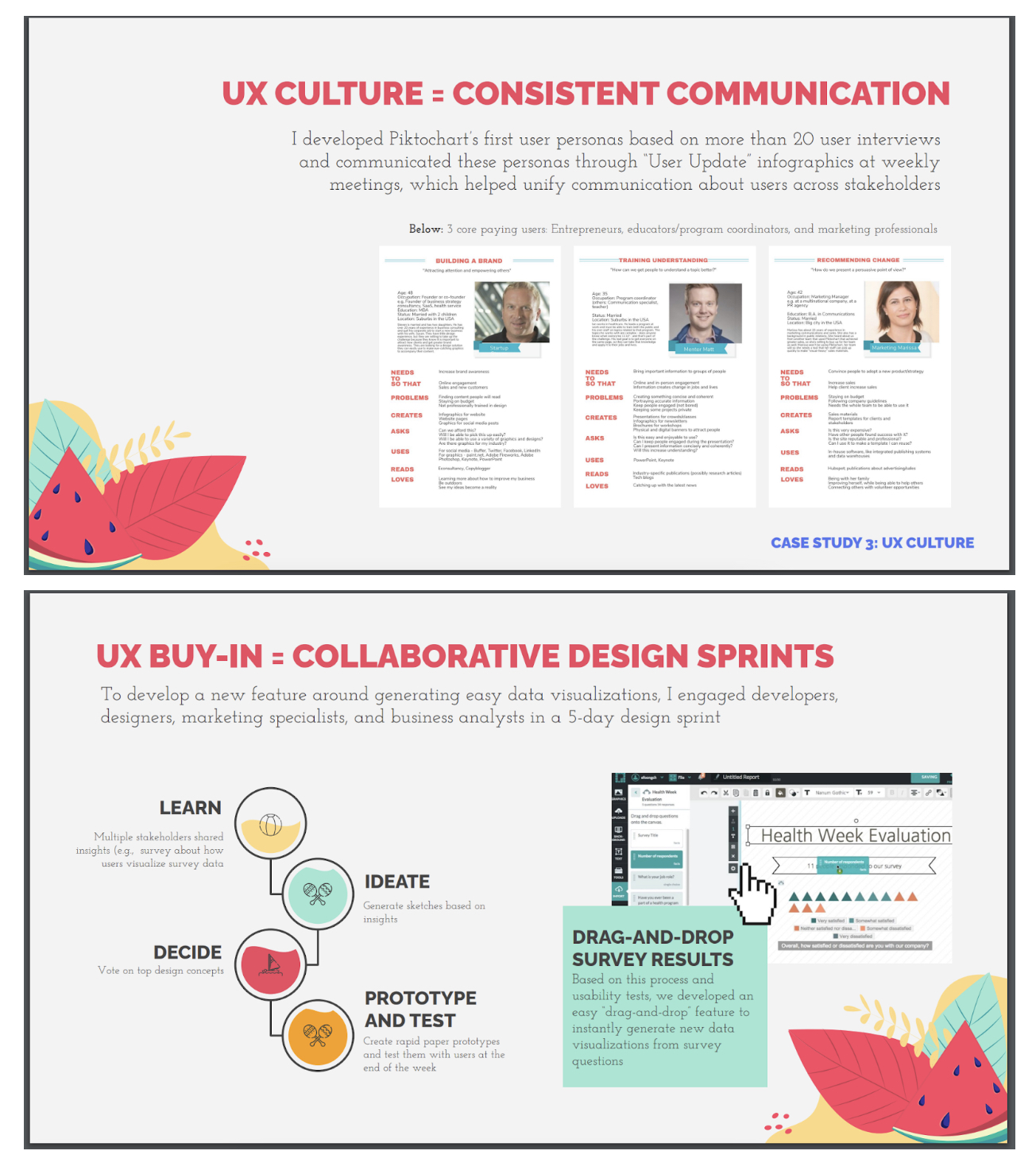 5 UX research project examples to inspire your portfolio 18 Screenshot of case study on UX Culture