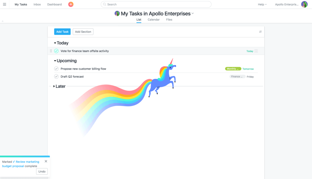 Exploring the fun side of UX 5 Asana unicorn