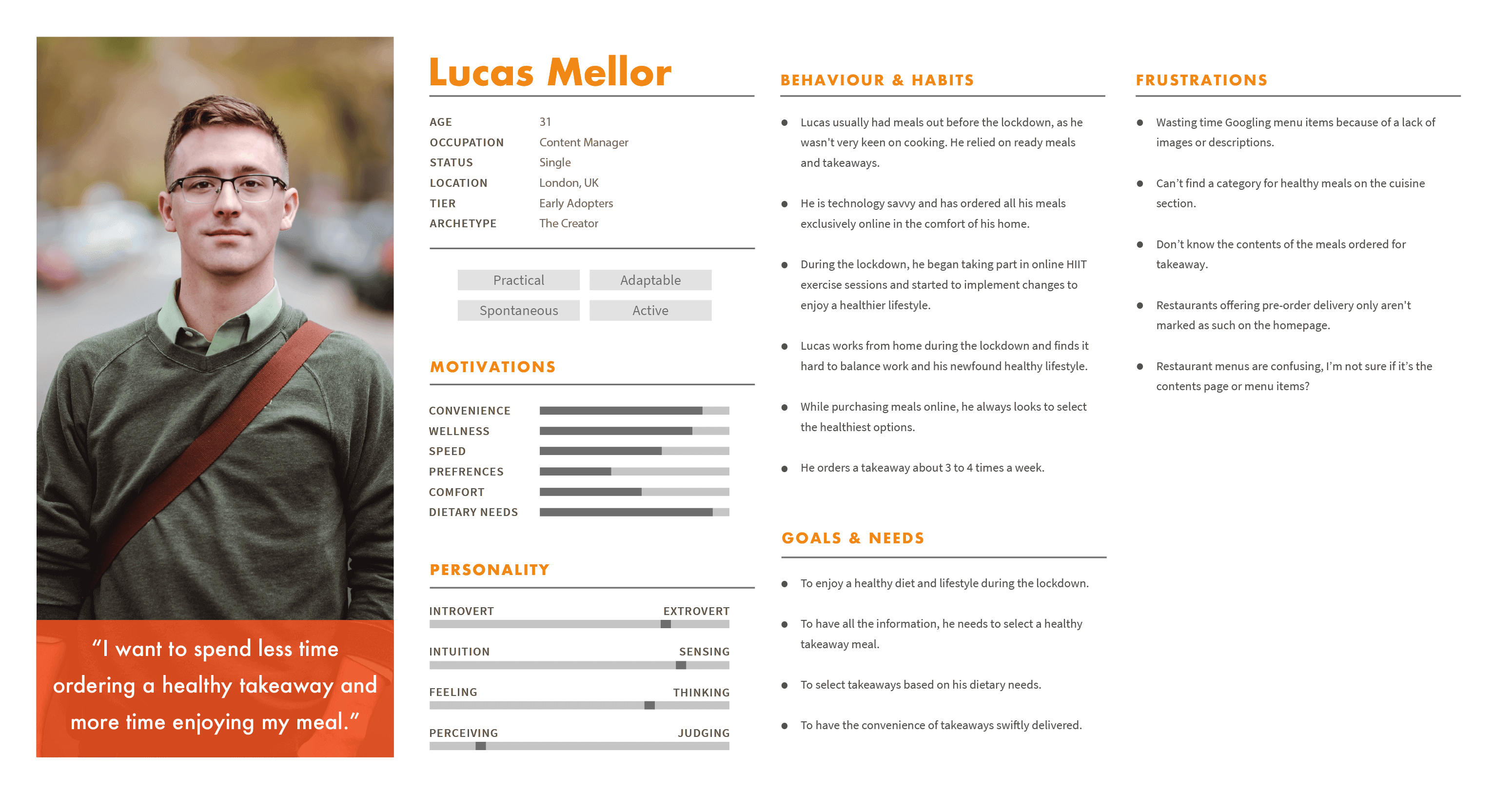 What are UX personas and what are they used for? 5 Persona: Lucas