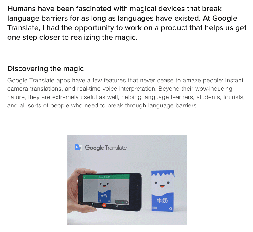 The 9 best UX portfolio examples from around the world (and what we can learn from them) 11 Pendar Yousefi portfolio example