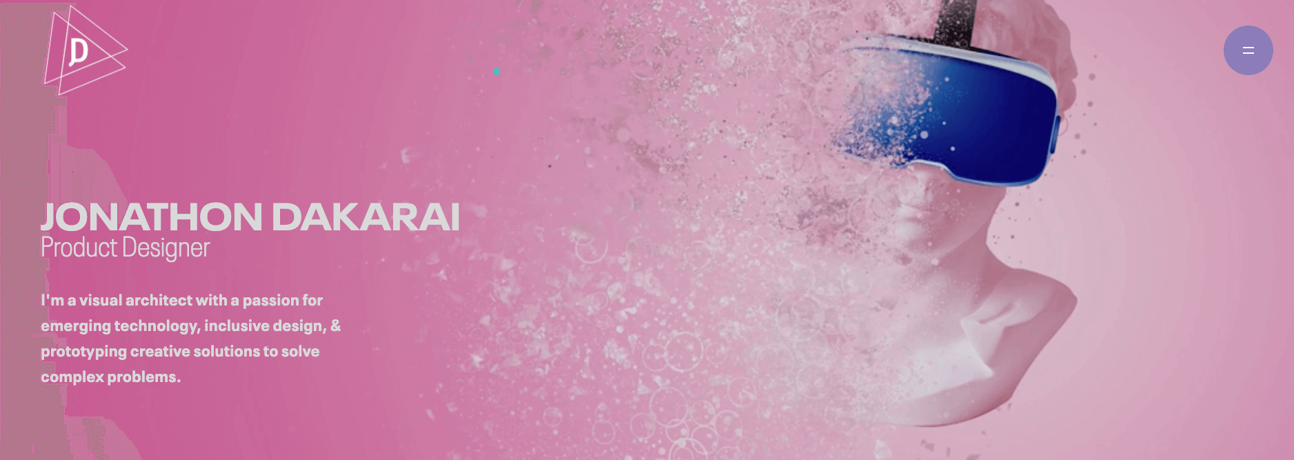 The 9 best UX portfolio examples from around the world (and what we can learn from them) 21 Johnathon Dakarai UX portfolio