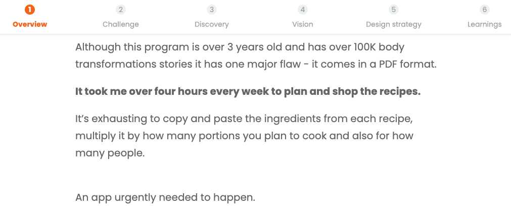The 9 best UX portfolio examples from around the world (and what we can learn from them) 31 Anca Dobrea portfolio examples