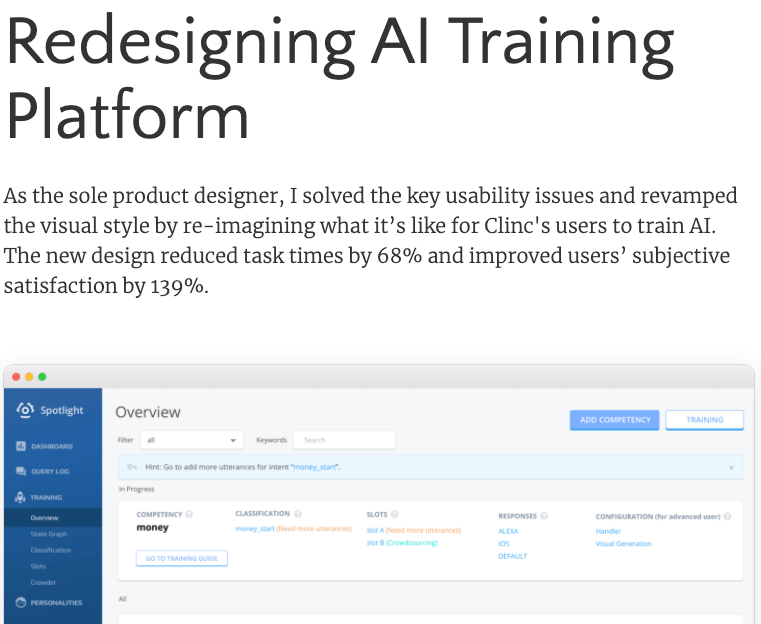 8 UX portfolio tips & best practices all designers should follow 9 Lola Jiang UX portfolio