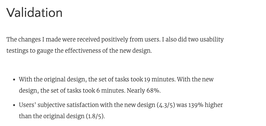 8 UX portfolio tips & best practices all designers should follow 10 Validation of Lola's Jiang work