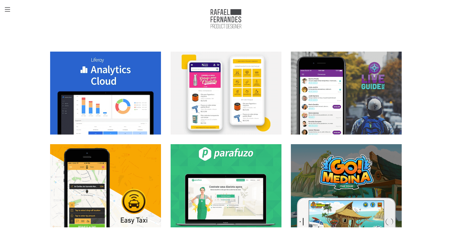 The top 10 UX portfolio builders (and their pros and cons) 14 Rafael Fernandes UX portfolio