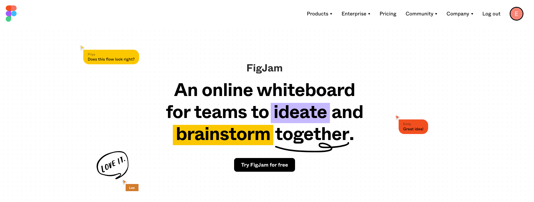 The ultimate guide to the best UX Design tools in 2023 10 FigJam ideation tool main website