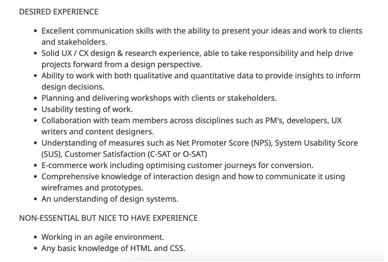 Do you need a degree to become a UX designer in 2023? 2 ux designer cv example