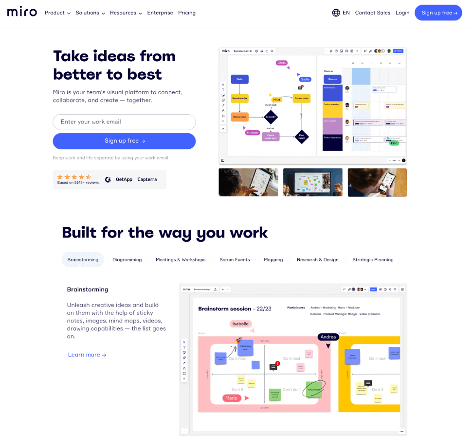 Flat Design 101: Everything you need to know 3 miro sample