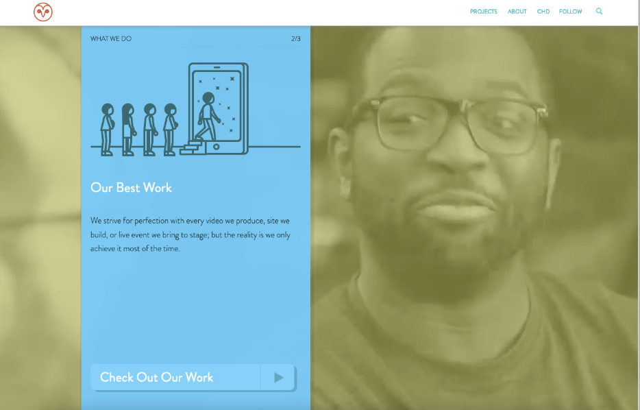 10 content design examples to take inspiration from 13 Screenshot of the cultivated wit website