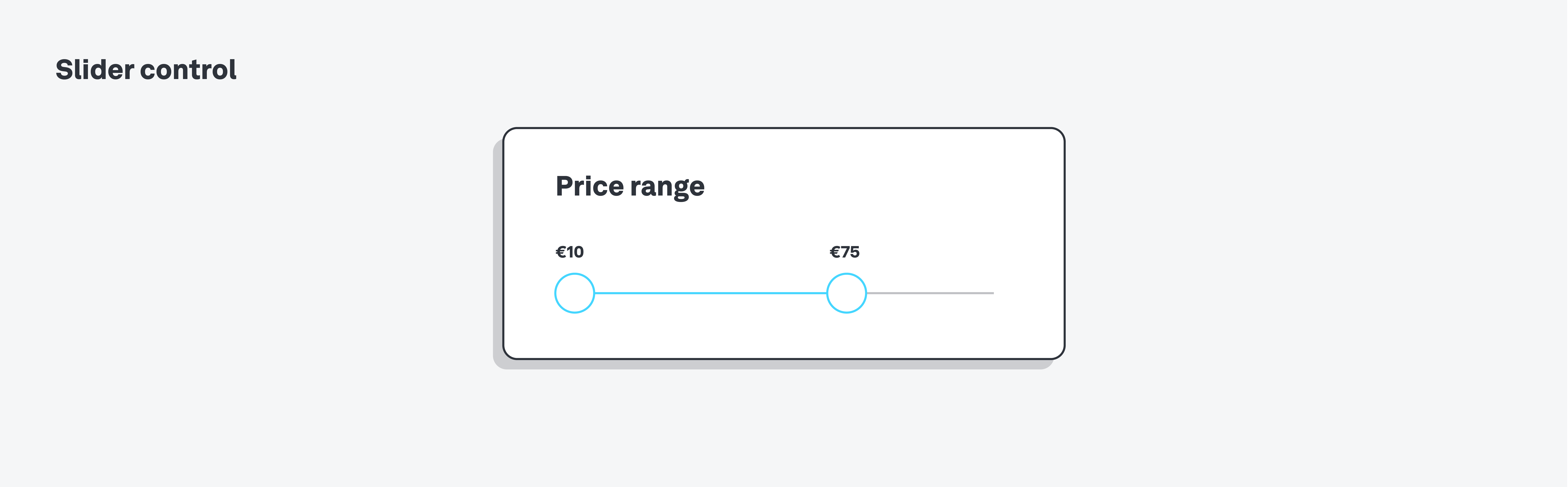 A complete UI glossary: 100 terms all designers should know 13 slider control